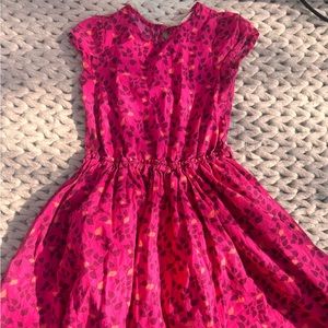 Hot pink Lands End dress